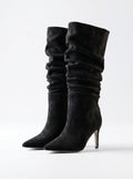 Botas Mujer Negras de Gamuza